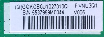 MAIN PARA MONITOR ASUS / NUMERO DE PARTE GQKCB0U102 / 715GA820-M0C-T00-004X / 5537959M0044 / MODELO VG24V / VG24VQE - Imagen 4